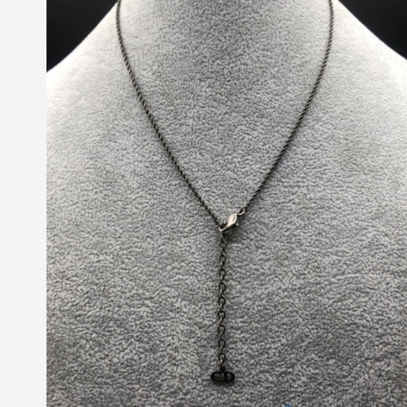 44.58 silver Christian Dior vintage y2k necklace $780 - Picture 3 of 7